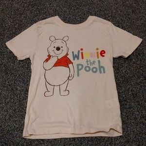Winnie the pooh, child's short sleeved shirt.